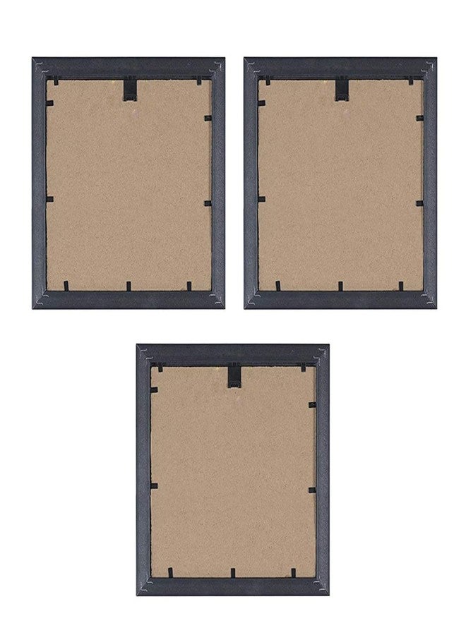 Go Hooked Wall Painting (Wood, 22.5 cm x 22.5 cm x 1.2 cm, Set of 3, 9x9PNTNG2-50) - Image 2